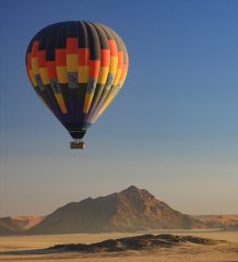 Barbara Baker - Ballooning over Namib - Second
